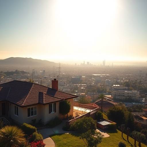Classic Hollywood Hills bungalow with city views